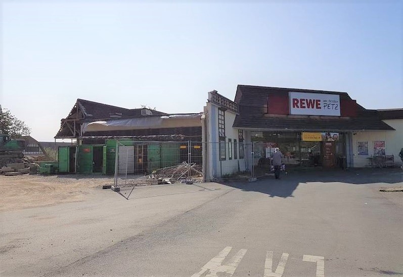 Das Areal des Einkaufszentrums in Hamm wird derzeit stark verndert  auf den Fotos ist der Baufortschritt am 18. September zu sehen. (Fotos: rm)