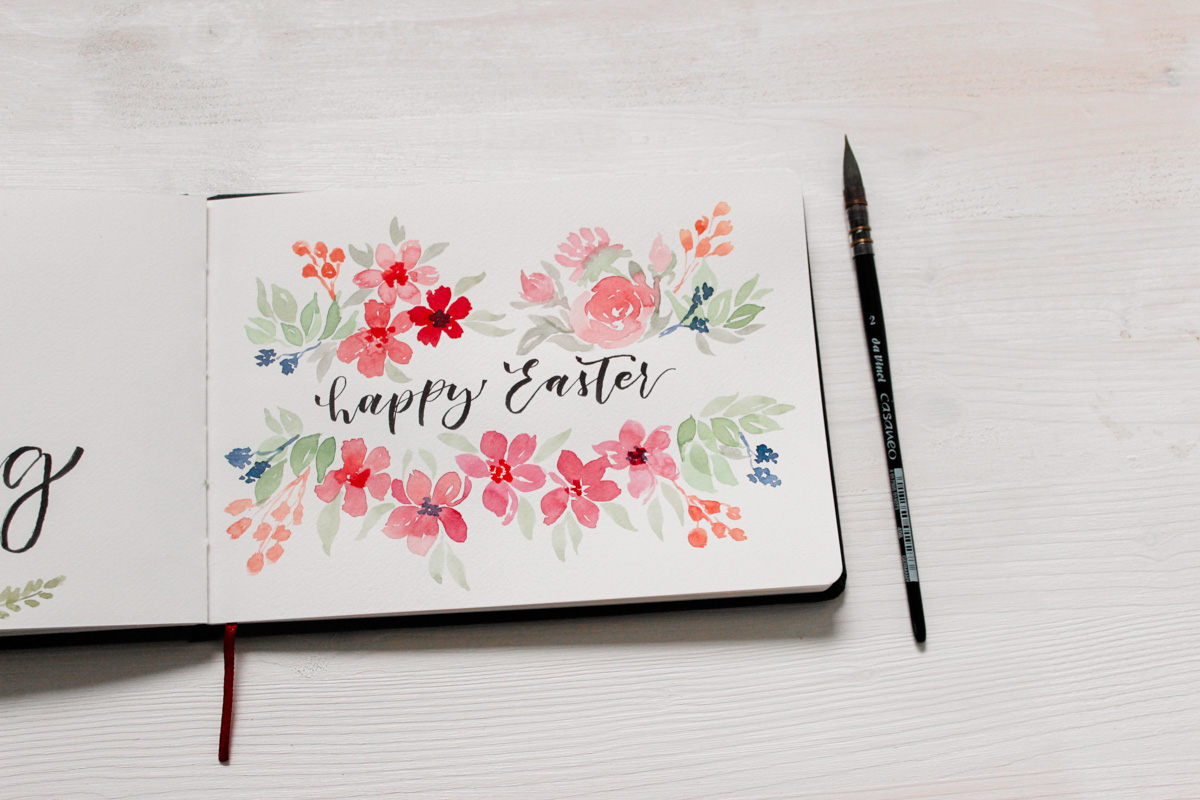 Handlettering fr Ostern: Onlinekurs gibt ersten Einblick