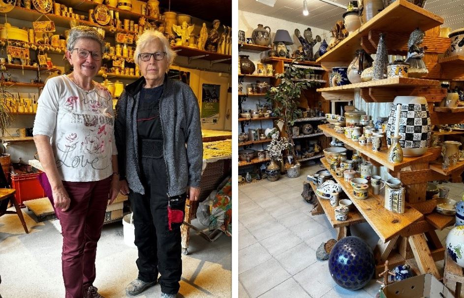 Zu Besuch in der Tpferei von Marliese Frst in Alpenrod (Foto: Verbandsgemeindeverwaltung Hachenburg)
