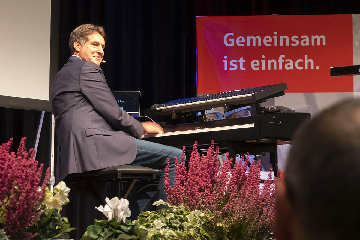 Besonderer Gast war der Piano-Referent Martin Klapheck. Fotos: Wolfgang Tischler