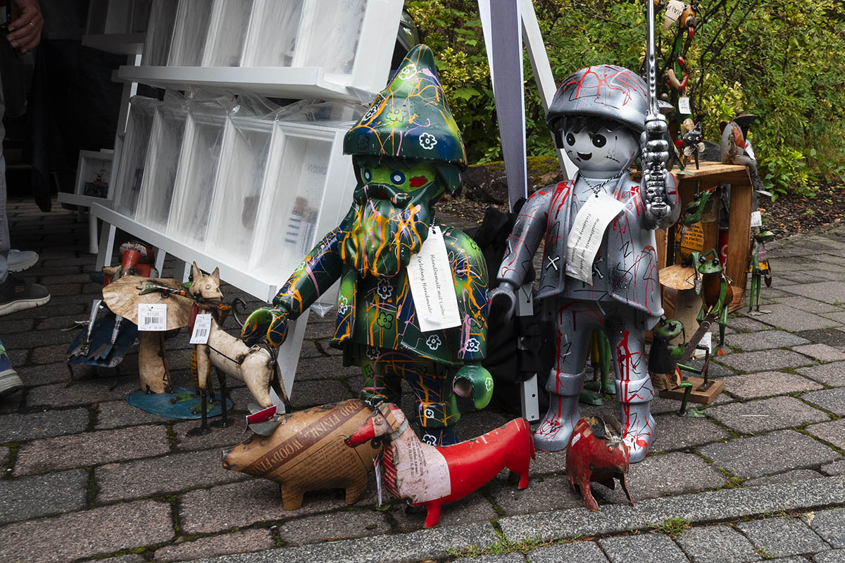 Der Handwerkermarkt 2024 hatte verschiedene Stcke zu bieten (Archivfoto: Wolfgang Tischler)