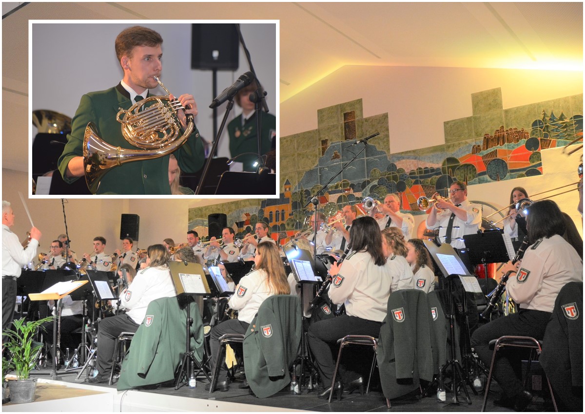 Simon Dickopf ist der neue Leiter des Jugendorchesters und ausgebildeter Hornist. (Foto: Wolfgang Rabsch)