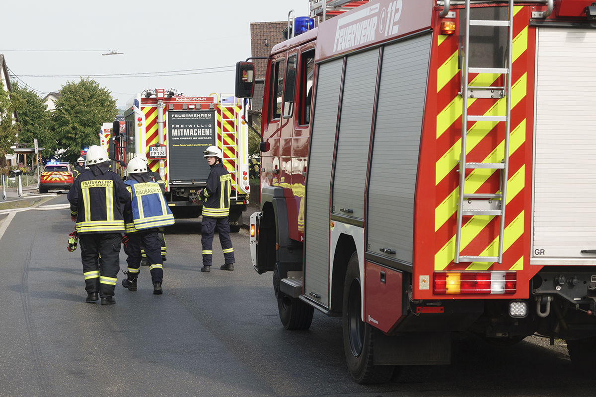 Kellerbrand in Harschbach sorgt fr Groeinsatz