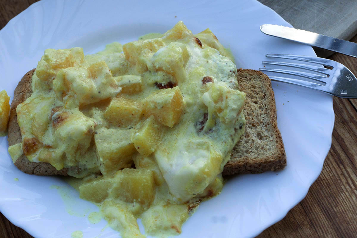 Westerwlder Rezepte: Hawaii-Schnitzel auf Toast