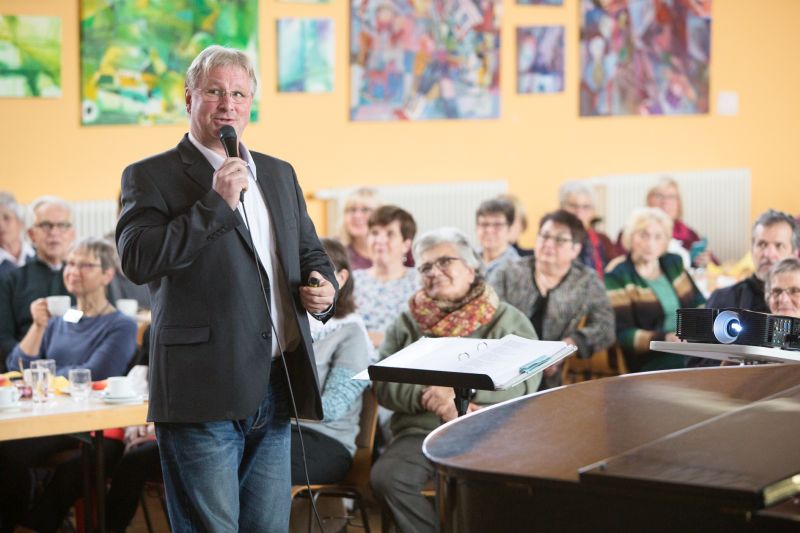 Heiko Breuning in Herschbach. Fotos: Peter Bongard