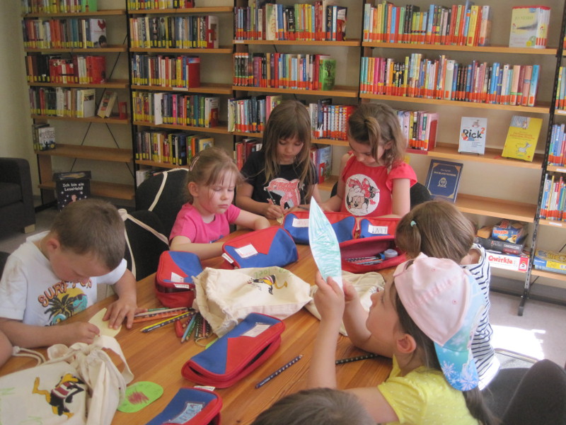 Bibliotheksfhrerschein fr Kindergartenkinder