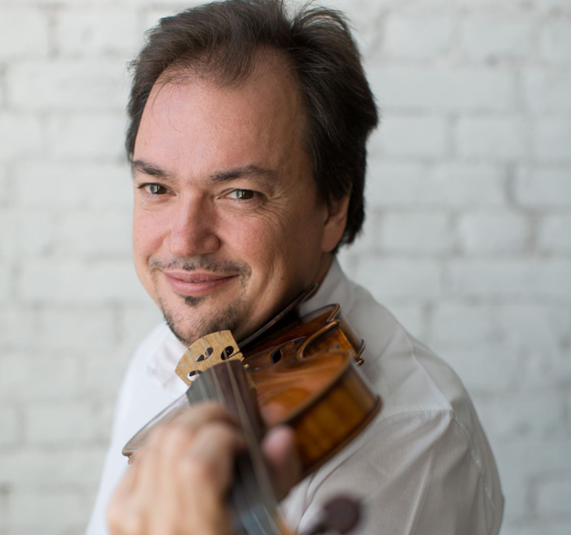 Violinvirtuose Sergej Krylov kommt zum Gesprchskonzert nach Herdorf. Foto: Mary Slepkova