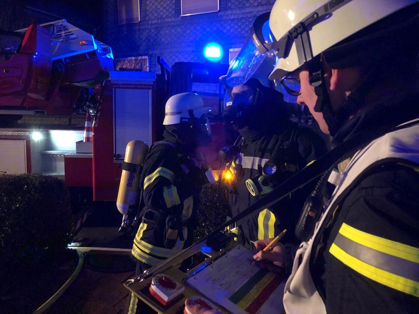 Kaminbrand in Herdorf: Krftezehrender Einsatz fr die Feuerwehr