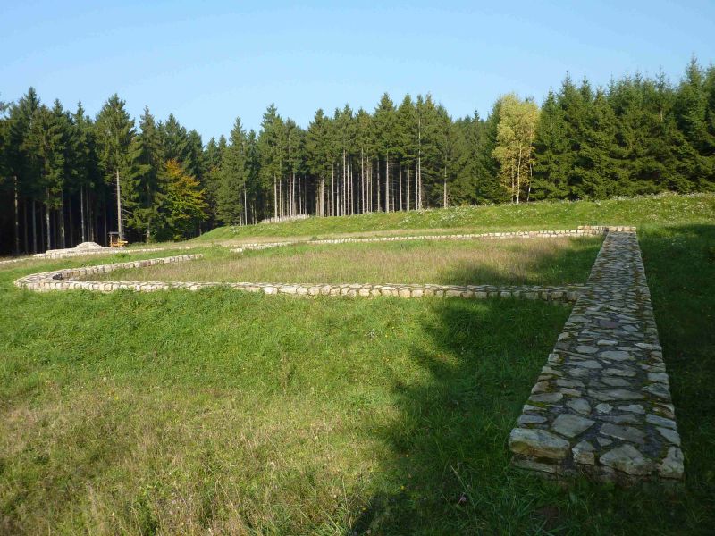 Kleinkastell Hillscheid. Foto: Schlotter