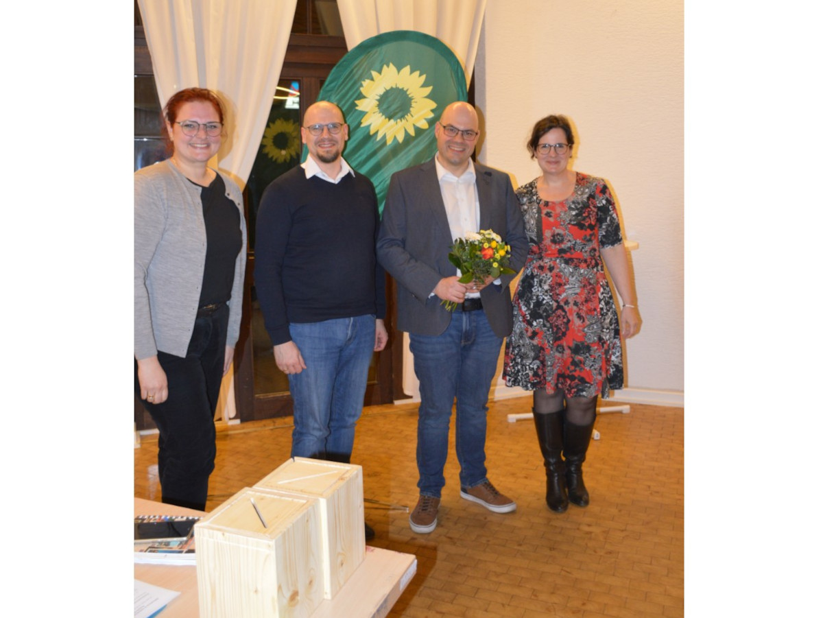 Thomas Hildner als Direktkandidat der Grnen fr die Landtagswahl nominiert