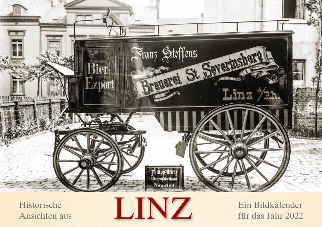 Historische Ansichten aus Linz: Bildkalender für 2022 erschienen