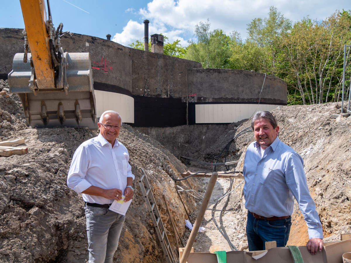 KWW erneuert Hochbehlter fr Wasserversorgung in Hombach