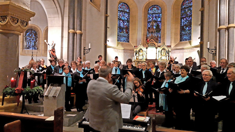 Bei der kirchenmusikalischen Andacht in Horhausen wirken wieder die Kirchenchre Horhausen und Neustadt, der Singkreis, der Kinderchor und der Instrumentalkreis mit. Foto: Privat
