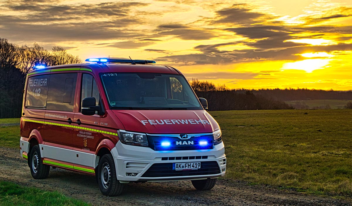 Neues Mannschaftstransportfahrzeug fr die Feuerwehr Horhausen