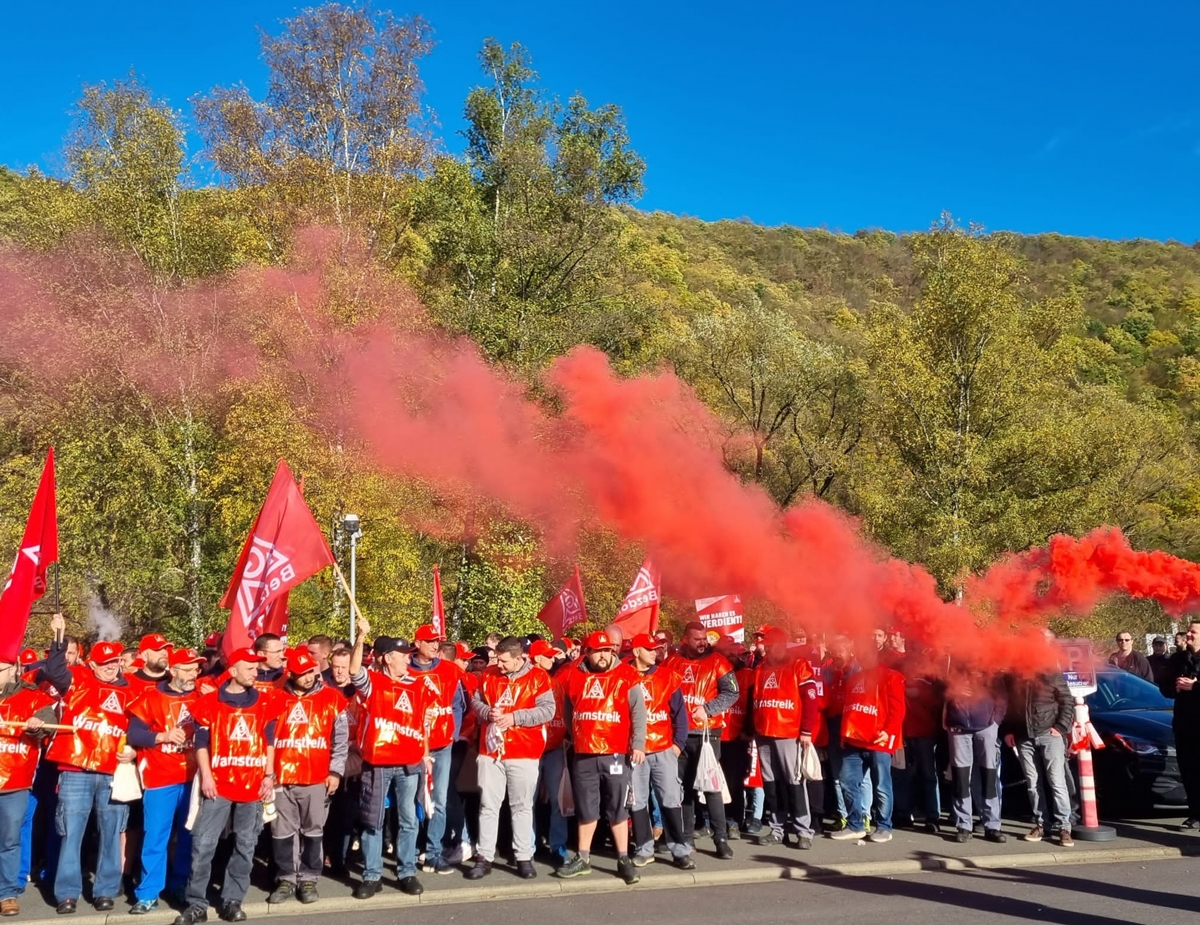 Warnstreik in Betzdorf
(Foto: Claudia Schuhen)