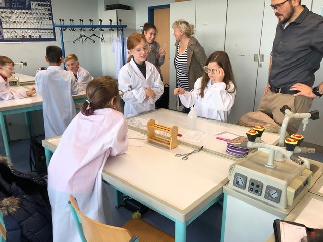 Hammer Grundschler zu Gast in der gymnasialen Oberstufe