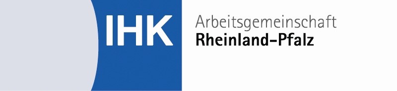 Die rheinland-pflzischen Industrie- und Handelskammern (IHKs) und Handwerkskammern (HWKs) haben gemeinsam den "Grnderreport 2016/2017" vorgelegt. Logo: IHK