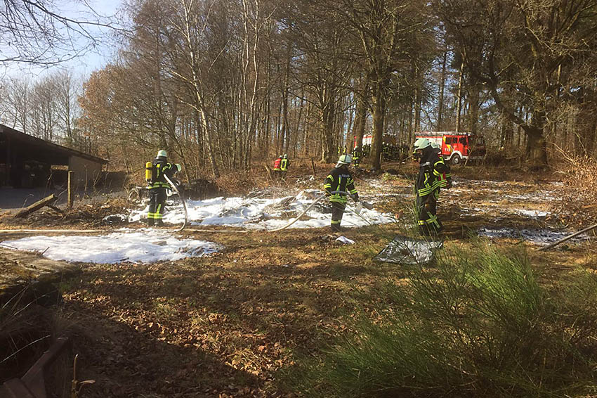 Wald- und Flchenbrand zwischen Straenhaus und Bonefeld