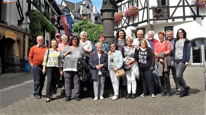 Gemischter Chor Steimel beim Weinfest in Winningen 