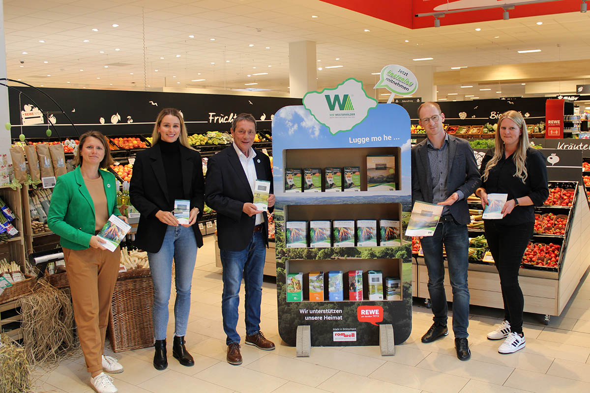 Informationen von „Wir Westerwälder“ beim Einkaufen mitnehmen