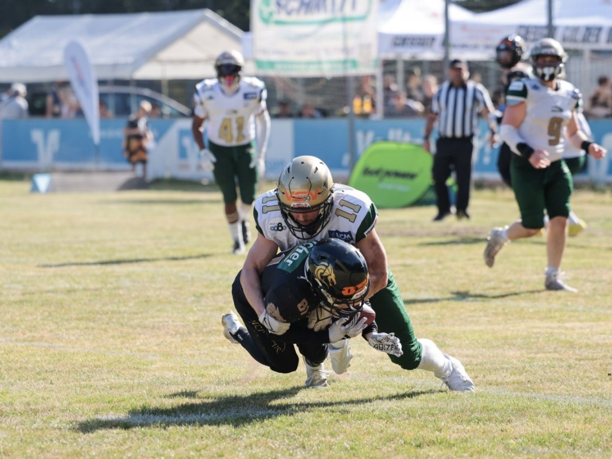 Fighting Farmers zu Gast bei den Gieen Golden Dragons (Foto: Lena Brngel / elembee)