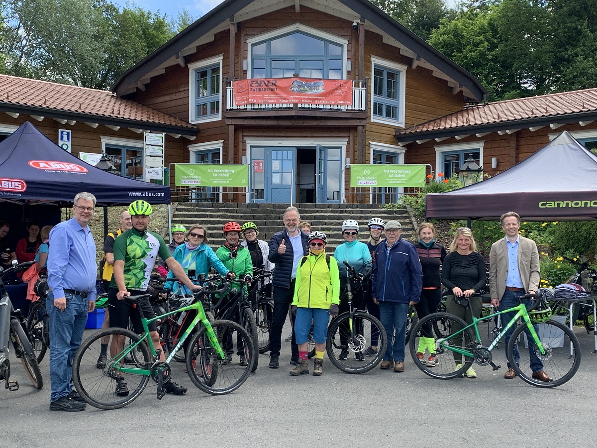 "Kick-Off" fr Stadtradeln der VG Rennerod, Bad Marienberg und Westerburg