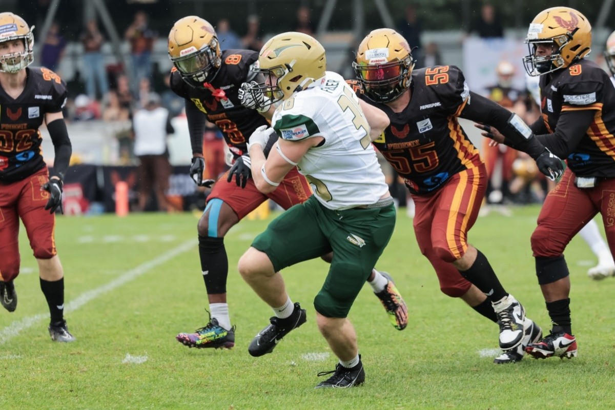 Fightings Farmers gegen Regensburg Phoenix (Foto: Lena Brngel/elembee)
