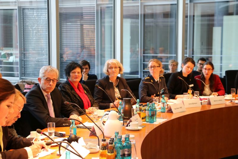 Konferenz: Frauen in der Bundeswehr  Chancen und Perspektiven. Fotos: privat 