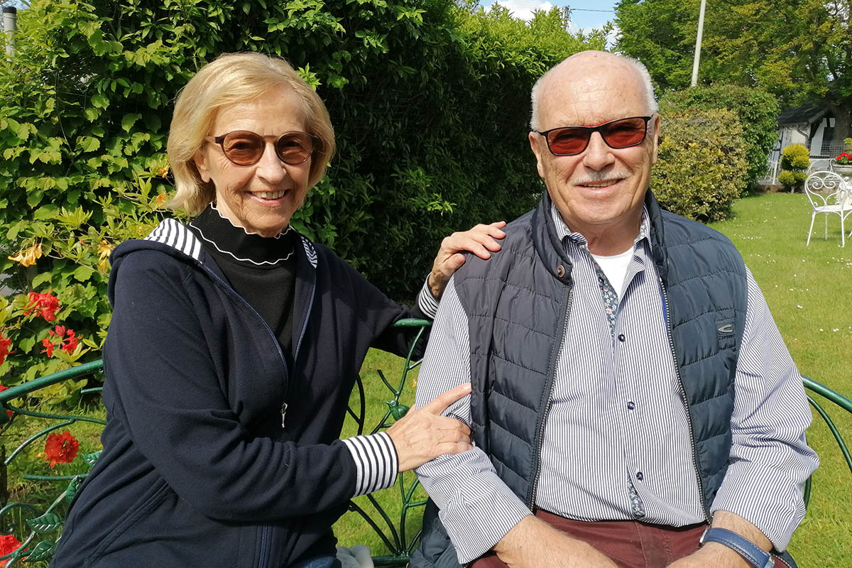 Jrgen und Friedgard Droste feiern in Krze 60 gemeinsame Ehejahre. Foto: privat