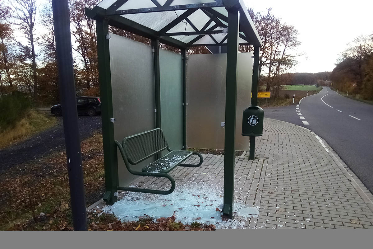 Vandalismus in der Ortsgemeinde Neustadt 