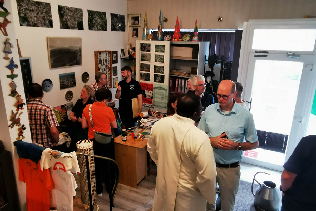 Im kleinen Heimatmuseum von Gerhard Khnlenz war im ersten Jahr bereits einiges los. Foto: A. Kossmann