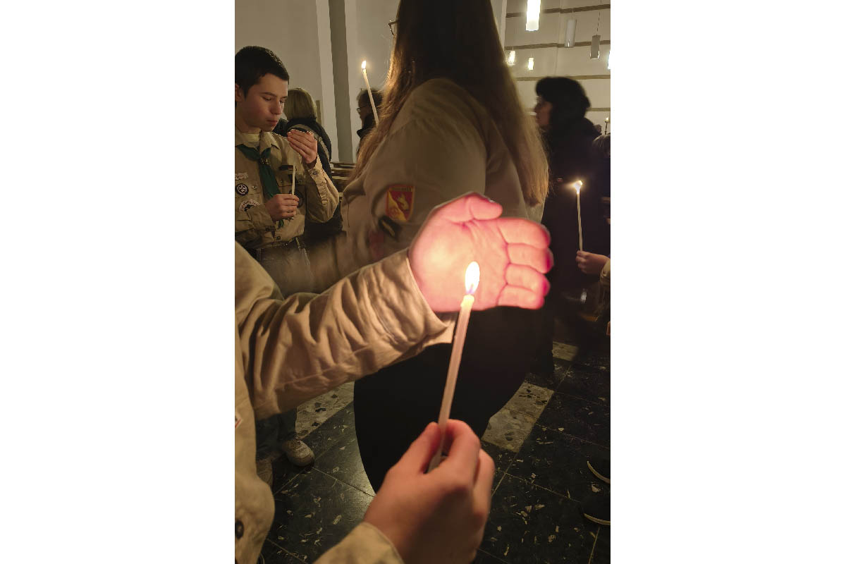 Friedenslicht aus Bethlehem erleuchtet Neuwied