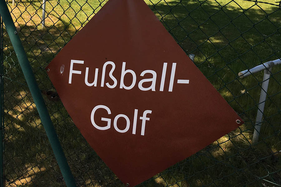 In Daufenbach kann Fuballgolf gespielt werden