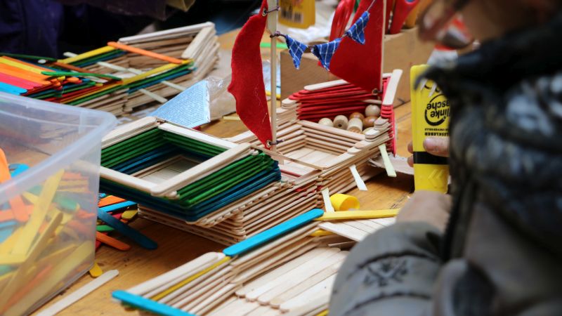 Beispiel fr Aktivitt im Kinderhort "Zweite Heimat". Foto: Kinderhort "Zweite Heimat"