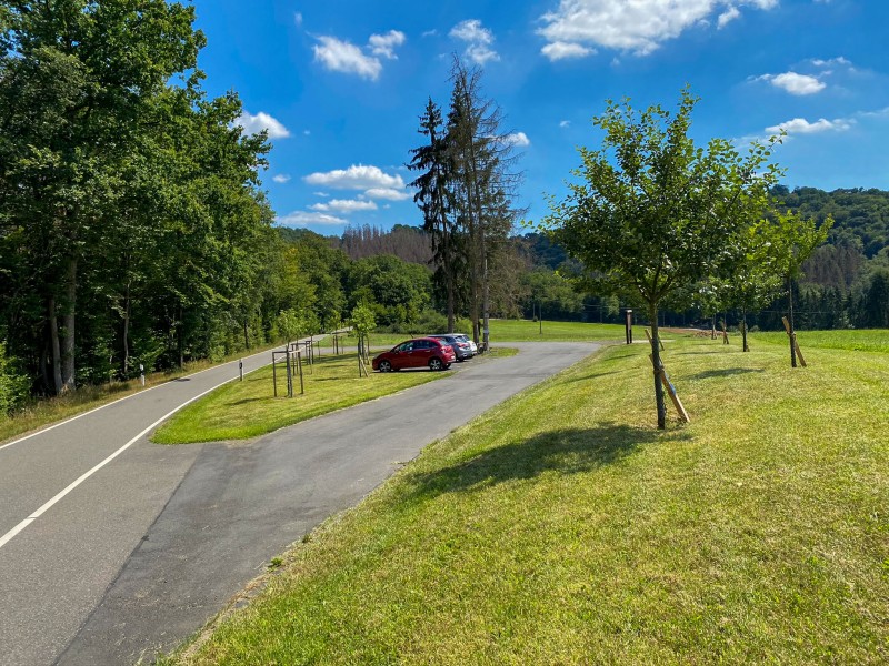 Wanderparkplatz in Flgert