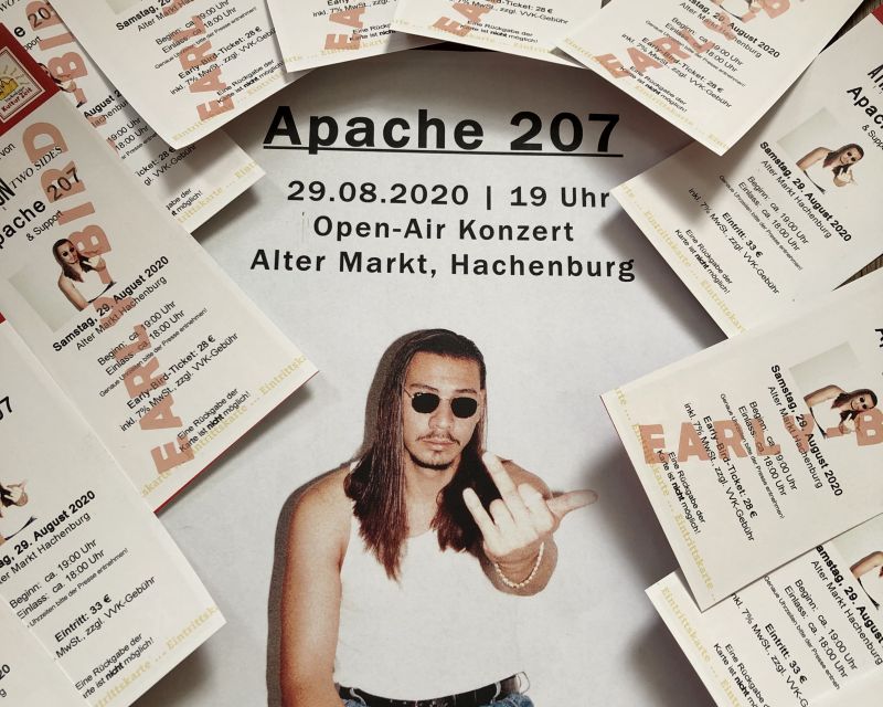 Apache 207. Foto: Veranstalter