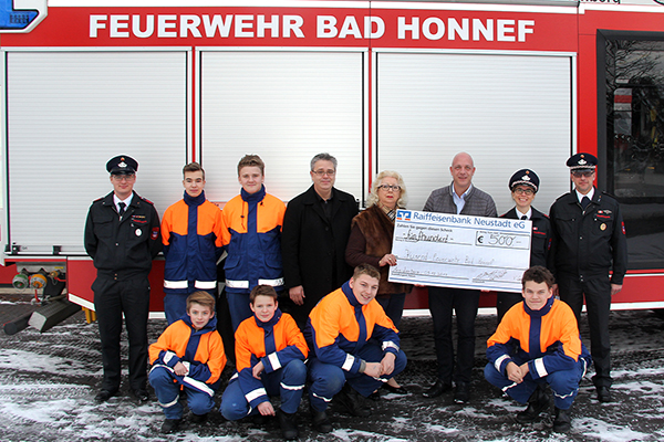 ISR Windhagen untersttzt Jugendfeuerwehr Bad Honnef