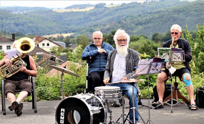 Musiker aus dem Gelbachtal spielten Mutmacher-Konzert