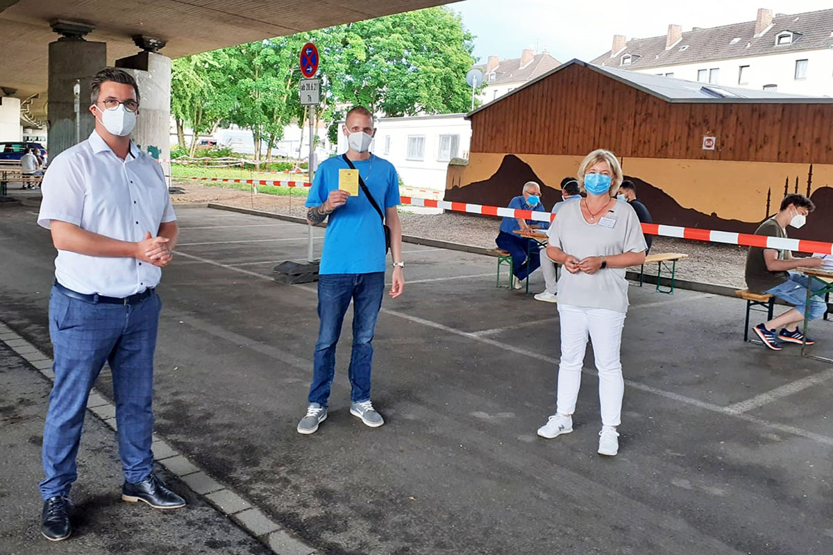 Stadtteilbro Neuwied organisierte Corona-Schutzimpfung