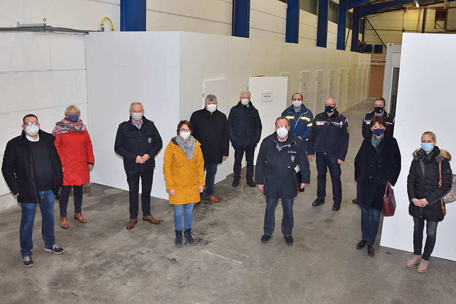 Impfzentrum im Kreis Neuwied steht