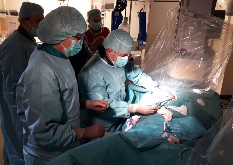 Kleinster Herzschrittmacher der Welt erstmals im St. Vincenz implantiert