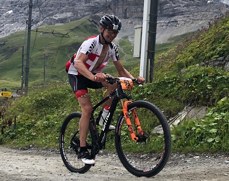 Am 17.08.2019 begann fr Sonja Schneeloch und Bernd Bdenbender das Abenteuer Inferno Triathlon. (Foto: TuS Horhausen)