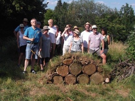 Eine Gruppe von 17 Personen machte Bildungsurlaub unter dem Titel Garten-Runden im Westerwald". (Foto: Interkultureller Garten Altenkirchen e.V.)