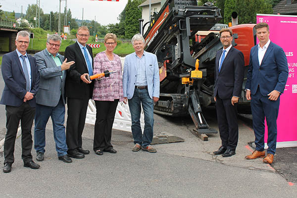 Netzausbau schnelles Internet in Bad Hnningen gestartet