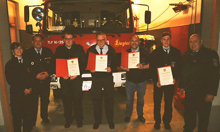 Jahreshauptversammlung des Frdervereins der Freiwilligen Feuerwehr Langenhahn 