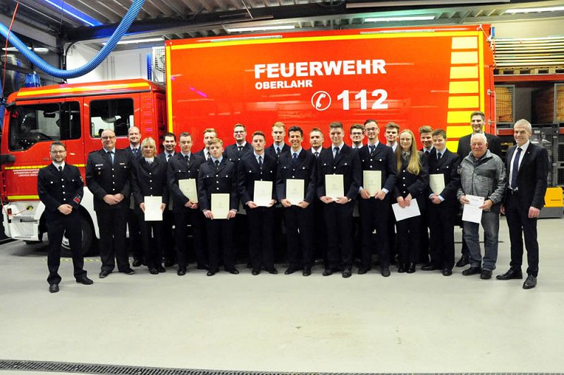 Feuerwehr Oberlahr gut aufgestellt  Jugendarbeit zahlt sich aus