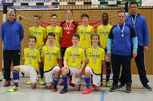 Hattert II  ist Futsal-Hallenmeister bei C-Junioren