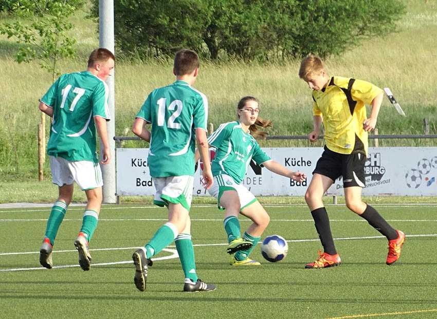 B-Junioren der JSG Salz steigen in Bezirksliga Ost auf