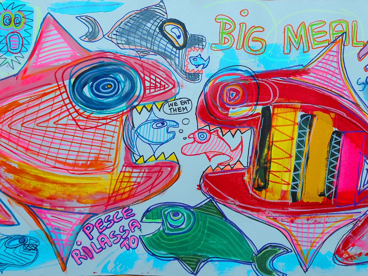 Die Kunstwerke von J�rg Wagner werden auf den Fotos festgehalten und so in die Ausstellung gebracht. (Foto: Pressefoto)