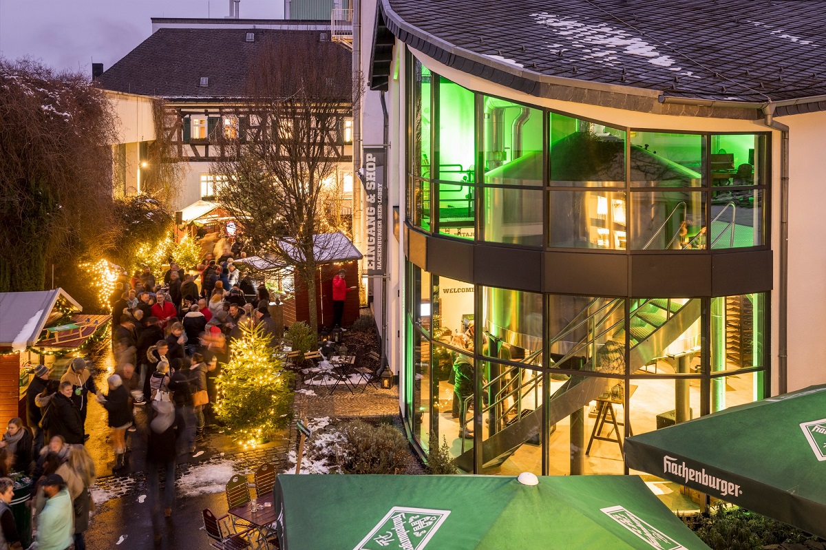 Als Dankeschn fr die gute Zusammenarbeit in 2022 feierte die Westerwald-Brauerei den Jahresauftakt mit ihren Kunden. (Foto: Westerwald-Brauerei)